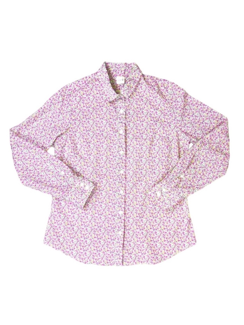 J Crew Floral Perfect Shirt Button Down Medium